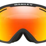 Oakley 7045 45 Snow google O Frame 2.0 XL Matte Black Lenti Fire Iridium & Persimmon