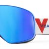 Vuarnet wide ski mask 2020 0003 for skiig blue metallic lente grey blue flash Ottica Centro Russi Ravenna Vuarnet Wide Ski Mask VM2020 0003